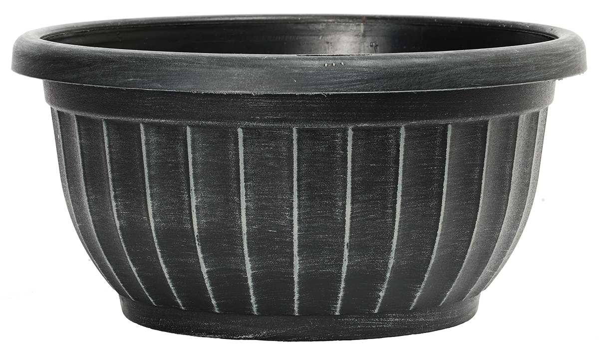 8 Inch Castella Bowl Chalk - 76 per case - Decorative Planters